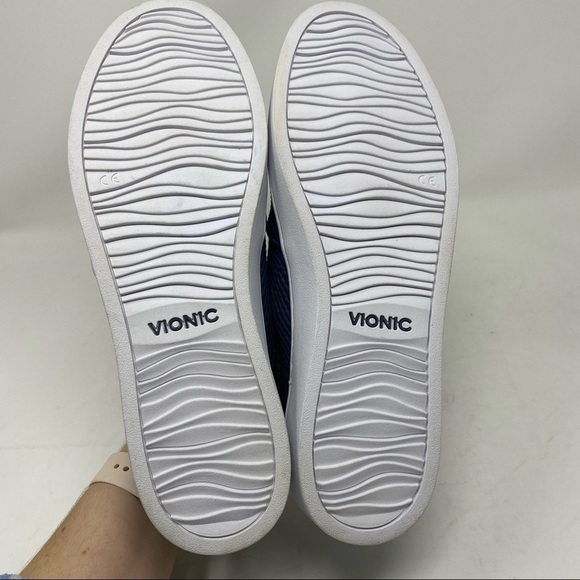 Vionic MIDI SNAKE SLIP-ON SNEAKER blue - Picture 4 of 10